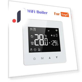 Smart Home Temperature Regulator for Gas Boiler — Home Climate Control, White Dream