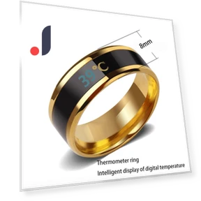 Smart Temperature Ring — Smart Rings, YuTao bag 015