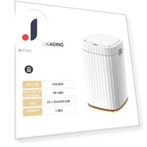 Smart Waste Bin — Waste Baskets, QIANBAIDI