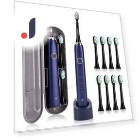 Ultrasonic Whitening Electric Toothbrush — Ultrasonic, Light makeup