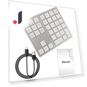 Bluetooth-Compatible Wireless Numeric Keypad — Number Pads, electronic