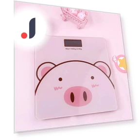 Cartoon Bluetooth Fat Scale — Weight Management Tools, Refreshing Home