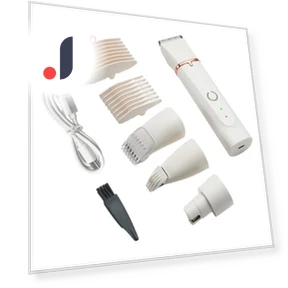 Electric Pet Grooming Kit 4-in-1 — Hair Clippers, Elegant Living House