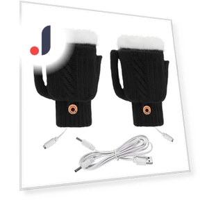 Electric Winter Heated Gloves — Gloves & Mittens, A qi