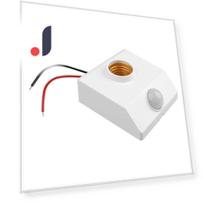 Infrared Human Sensor E27 Lamp Base — Motion Sensors, Home Sales Outlet