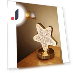 Moon-shaped Table Lamp — Desk & Table Lighting, RuKing