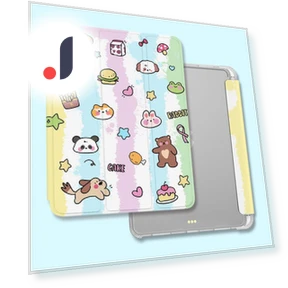 Smart Case with Cute Pudding Dog Design — Protective Cases, Joyway