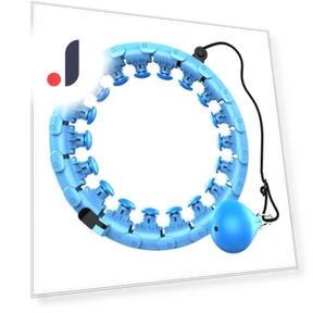 Smart Detachable Massage Hula Hoop — Kids Fitness, XiaoyuDD