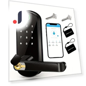Smart Fingerprint Door Lock — Smart Home Security, HAOAXIN