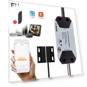 Smart WiFi Garage Door Opener Switch — Keypads & Remotes, White Dream