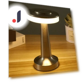 Touch Retro LED Rechargeable Dining Bar Light — Desk & Table Lighting, Zhou Yajin