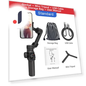 3-Axis Handheld Gimbal Stabilizer — Steady Shots, Axnen