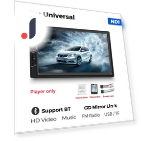 7-inch Car Radio Media Player — Stereo Receivers, JOHO - CarGear