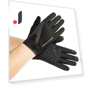 Anti-Slip Bicycle Gloves with Touchscreen — Gloves, Freedom Outdoors