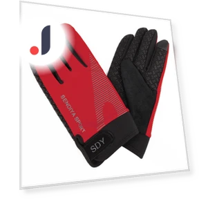 Anti-Slip Cycling Gloves with Touchscreen — Gloves, Freedom Outdoors