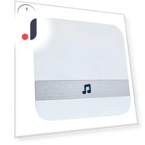 Doorbell Receiver — Push Buttons, Refreshing Home