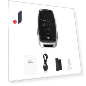 Intelligent Car Key with Touch LCD Display — Keyless Entry, TOMTOP JMS