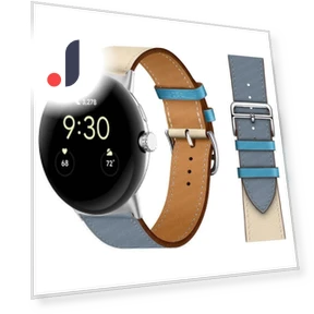 Leather Watch Band — Smartwatch Straps, Lbiaodai watch bands
