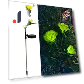 LED Rose Flower Lamp — Outdoor String Lights, Smart Mouse