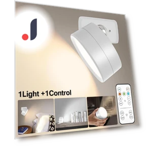 LED Wall Light with Touch and Remote Control — Wall Lighting, Build My Home