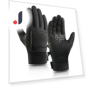 Non-Slip Cycling Gloves with Touchscreen Connector Buckle — Gloves, MUQZI
