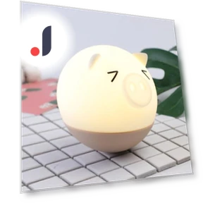Rechargeable Silicone Animal Night Lights — Night Lights, Zhou Yajin