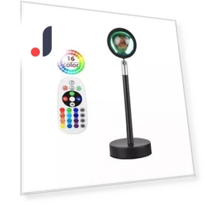 Smart Rainbow Sunset Projector Lamp — Outdoor Light Projectors, Zhou Yajin