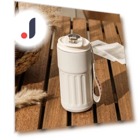 Smart Temperature Display Vacuum Thermos Cup — Beverage Warmers, Lppunk-kitchenware