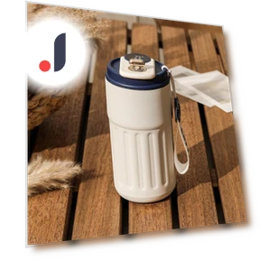 Smart Thermos with LED Temperature Display — Beverage Warmers, HeyLife