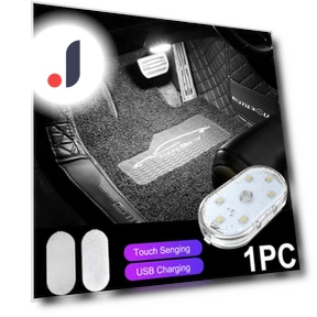 Touch-Sensitive LED Car Dome Light — Light Kit, Cars Auto Home