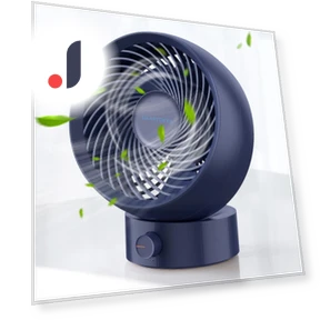 USB Desktop Fan — Portable Cooling Solutions, Bai Fen Bai Electronic