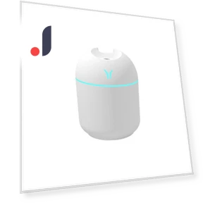USB Desktop Humidifier with LED Light — Air Moisturizers, Refreshing Home