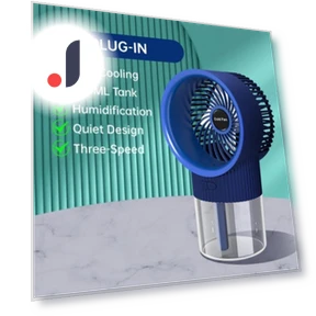 USB Humidifying Fan — Portable USB Fans, Factory Discount Outlet