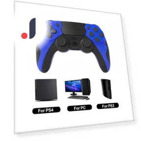 Wireless Gamepad with Six-Axis Gyroscope — Gamepads & Standard, Junmaocun