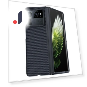 Carbon Fiber Texture Leather + PC Shockproof Case for Foldable Phone — Basic Cases, Smartwatch 2025
