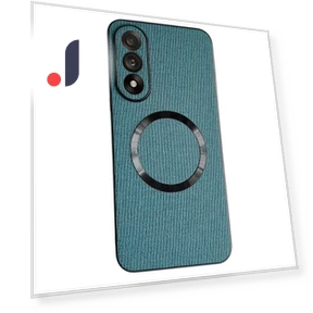 Drop-Proof TPU+Cloth Back Phone Cover — Smartwatch Charging Solutions, Smartwatch 2025