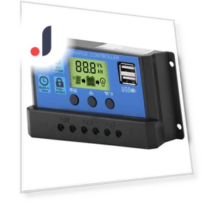 Dual USB Solar Panel Charge Controller — Power Management, Fishine