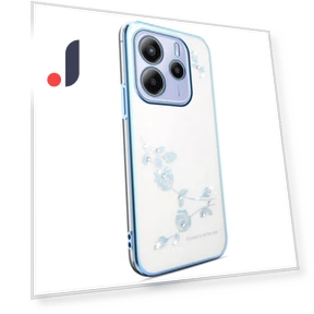 Flower Decor Case with Rhinestones — Mobiles, Smartwatch 2025