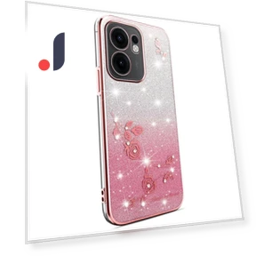 Flower TPU Flexible Gradient Phone Cover — Phone Accessories, KADEM