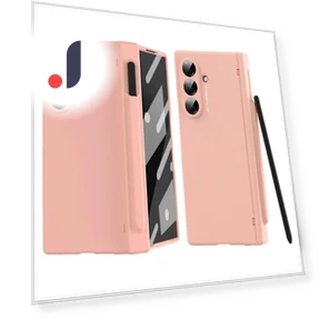 Hinge Protection PC Phone Cover with Stylus Slot — Screen Protectors, Smartwatch 2025