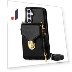Kickstand Zipper Card Holder Phone Case — Phone Accessories, Smartwatch 2025