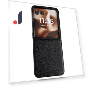 Litchi Texture PU Leather+PC Foldable Phone Cover — Basic Cases, Smartwatch 2025