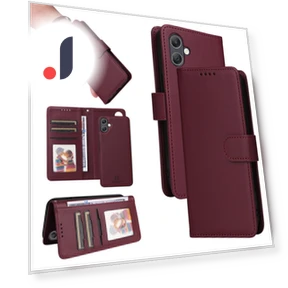 Magnetic Case with Detachable PU Leather Cover and Strap — Phone Accessories, BETOPNICE