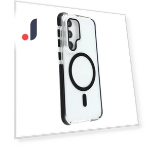 Magnetic TPU Case with Acrylic Back and Lens Protection — Bumpers, Smartwatch 2025