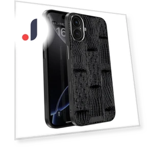 MagSafe Compatible iPhone 16 Case with Animal Texture — Phone Accessories, ABEEL
