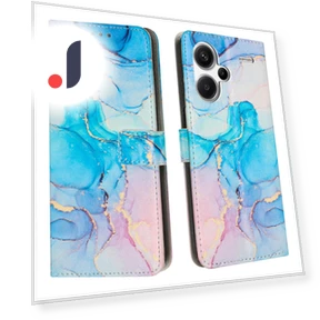 Marble Pattern PU Leather Wallet Case with Wrist Strap — Basic Cases, Smartwatch 2025