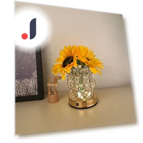 Sunflower LED Touch Lamp — Study & Desk Lighting, TrendyFinds