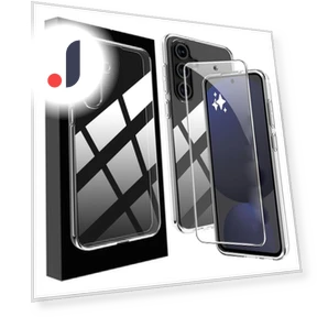 Transparent TPU Phone Case with 2.5D Edge Curved Tempered Glass — Screen Protectors, Smartwatch 2025