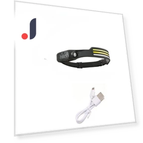 USB Rechargeable Headlight with Sensor — Flashlights, WBL