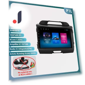 Voice Controlled AI 2 Din Android Car Radio — Stereo Receivers, OSSURET